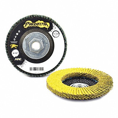 ARC ABRASIVES 7110815FF Flp-D Fg/Ff 4.5 X 5/8-11 60