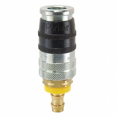 PARKER EZ5018PL Quick Connect Socket 1/2 Body 1/2 Barb
