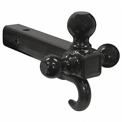 BUYERS PRODUCTS 1802208 Tri Ball Mount w/ Hook Carbon Steel