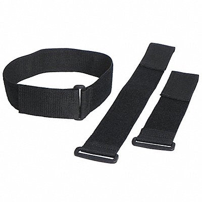 GRAINGER 2X36KWVS Reclosable Cinch Straps Black PK10