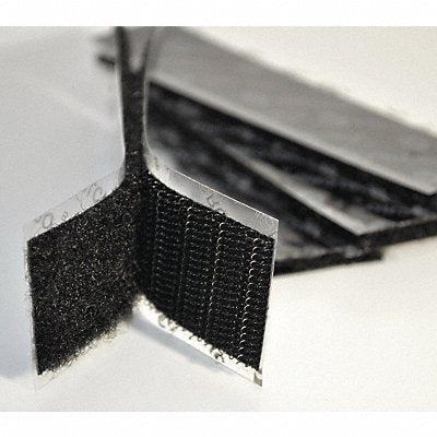 VELCRO BRAND 2X4KIHLM Reclosable Fastener Tape Black PK50