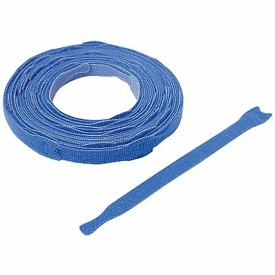 VELCRO BRAND 176040 Hook & Loop Cable Tie 8 in Blue PK900