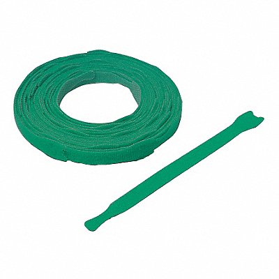 VELCRO BRAND 176043 Hook & Loop Cable Tie 8 in Green PK900
