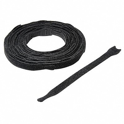 VELCRO BRAND 170782 Hook & Loop Cable Tie 12 in Blk PK600
