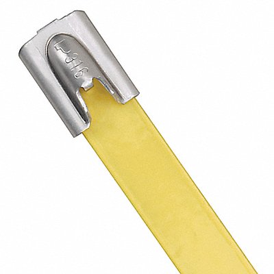 PANDUIT MLTFC4HLP316YL Cable Tie 14.3 in Yellow PK50