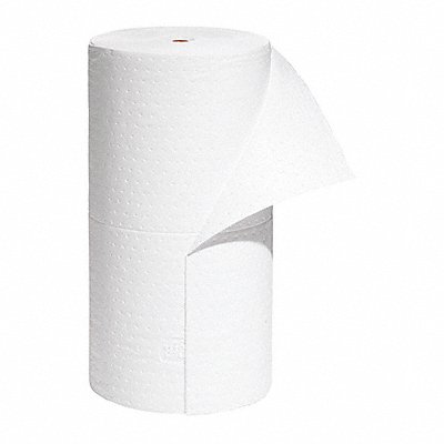 PIG MAT401 Absorbent Roll Oil-Based Liquids White
