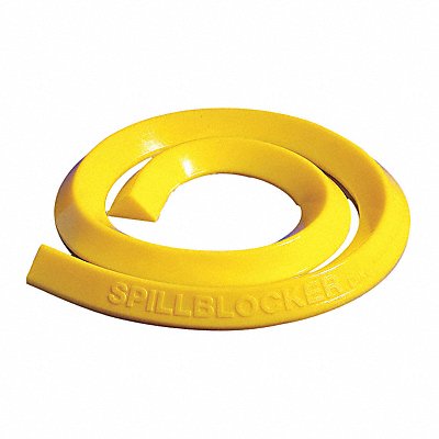 PIG PLR204BK SpillBlocker Barrier Dike Black 4 In