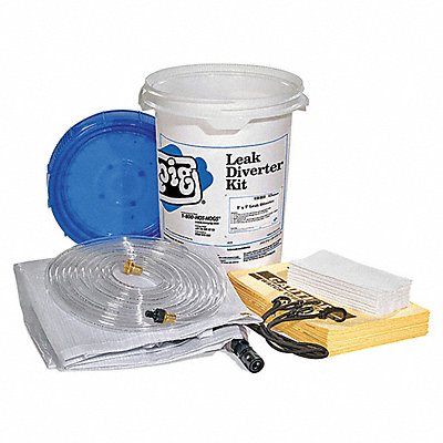 PIG TLS668TR Roof Leak DiVerticaler Bucket Kit 14 lb.
