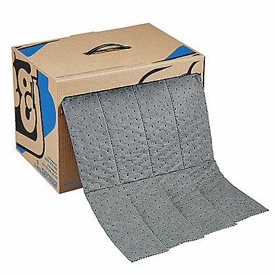 PIG MAT242 Absorbent Roll Universal Grey 60 ft.L