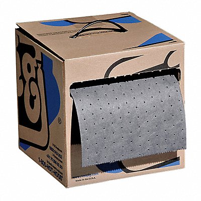 PIG MAT226 Absorb Roll Universal Grey 100 ft.L PK2