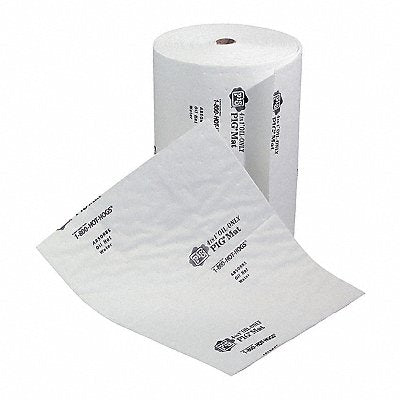 PIG MAT435 Absorbent Roll Oil-Based Liquids White
