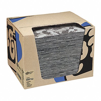 PIG MAT142 Absorbent Pad Universal Black/Grey PK100