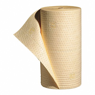 PIG MAT630 Absorbent Roll Universal Yellow 150 ft.L