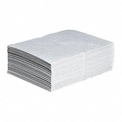 PIG MAT415 Absorb Pad Oil-Based Liquids White PK50
