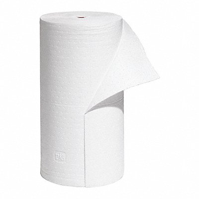 PIG MAT461 Absorbent Roll Oil-Based Liquids White