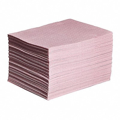 PIG MAT302 Absorbent Pad Chem/Hazmat Pink PK200