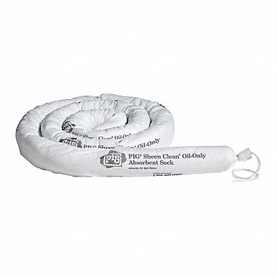PIG SKM601 Absorb Sock Oil-Based Liquids 10ft L PK6