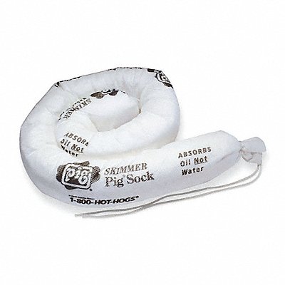 PIG 104PS Absorb Sock Oil-Based Liquids 4ft L PK10
