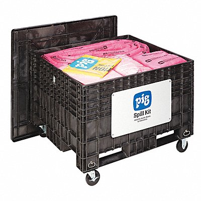 PIG KIT304 Spill Kit Chem/Hazmat Black