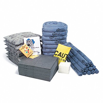 PIG KITR202 Spill Kit Refill Universal Blue/Grey