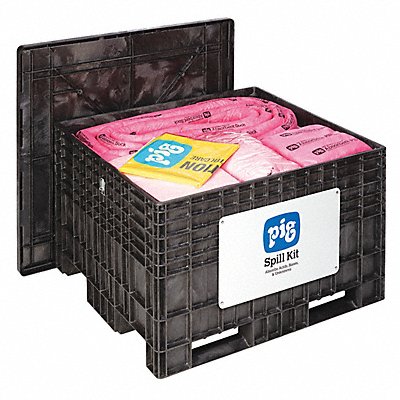 PIG KIT30402 Spill Kit Chem/Hazmat Black