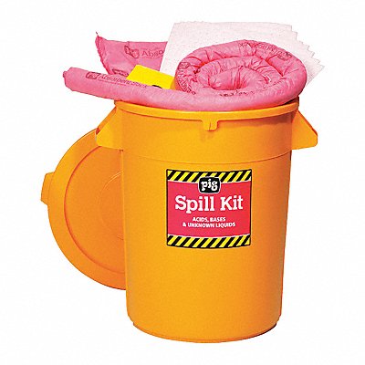 PIG KIT3400 Spill Kit Chem/Hazmat Yellow