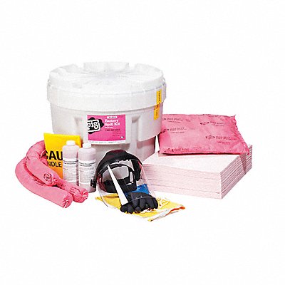 PIG KIT352 Spill Kit Chem/Hazmat White