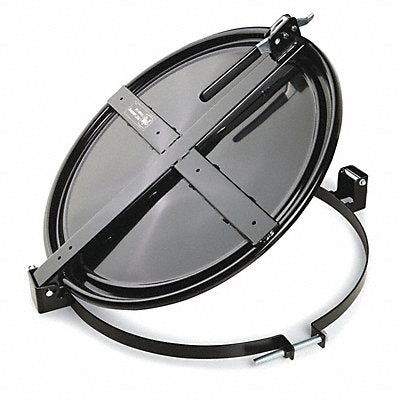 PIG DRM659BK Drum Lid Black Steel 55 gal