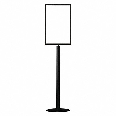 GRAINGER 1310U331422HDV Sign Holder 14In x 22In Frame Black