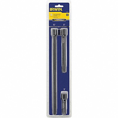 IRWIN 1877497 Impact Extns St Steel Black Oxide 3/8 in