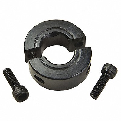 RULAND MANUFACTURING SPD4F Shaft Collar D-Bore 2Pc 1/4 In Steel