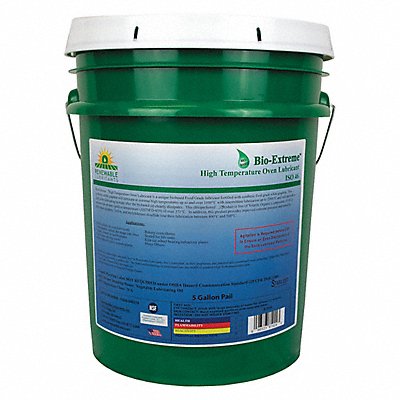 RENEWABLE LUBRICANTS 81924 5 gal Pail Oven Chain Lubricant