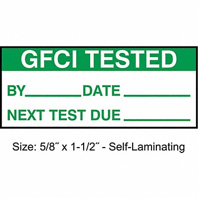 STRANCO INC TCSL210904 Inspection Label ENG Maintenance PK350