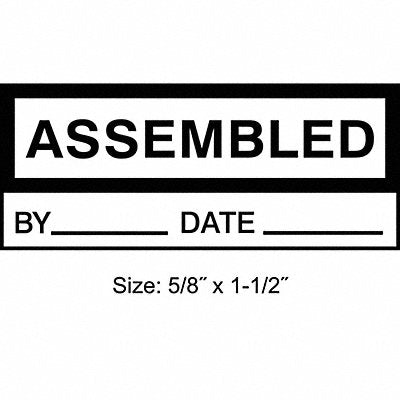 STRANCO INC TC10941 Inspection Label English Quality PK350