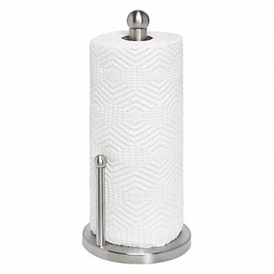 HONEY-CAN-DO KCH01077 Paper Towel Dispenser (1) Roll Silver