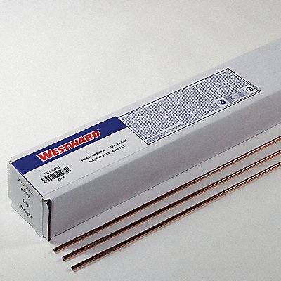 WESTWARD 30XN37 K4516 TIG Welding Rod 5 lb Box 3/32 in dia.