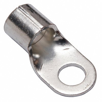 BURNDY YAD2CM8E516 Ring Terminal Bare 2 AWG 2 AWG PK5