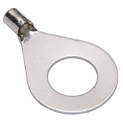 BURNDY YAD8CM16E58 Ring Terminal Bare 8 AWG 8 AWG PK10