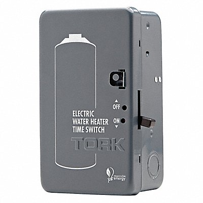TORK WH2B Electromechanical Timer 24 hr Grey Steel