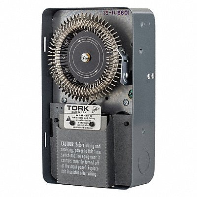 TORK 8601 Electromechanical Cycle Timer 1 hr Metal