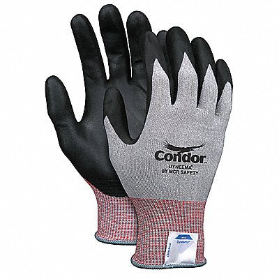 CONDOR 30YP53 Cut Resistant Gloves Grey/Black S PR