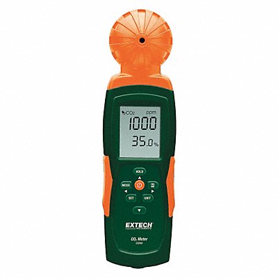 EXTECH CO240 Indoor Air Meter 14 F to 122 F LCD