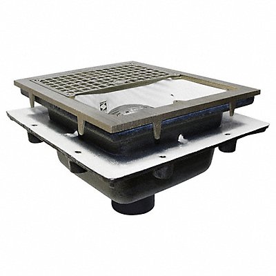 JAY R. SMITH MFG. CO 3140Y03 Floor Drain 9 3/8 in Body H Cast Iron
