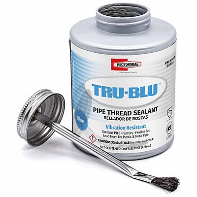 RECTORSEAL 31431 Pipe Thread Sealant 15.994 fl oz Blue
