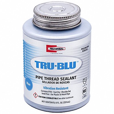 RECTORSEAL 31551 Pipe Thread Sealant 9.6076 fl oz Blue