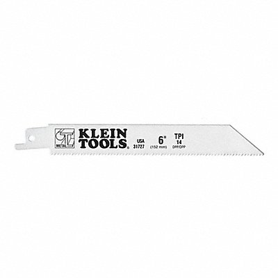KLEIN TOOLS 31727 Recip. Saw Blades 6 14 TPI- PK5