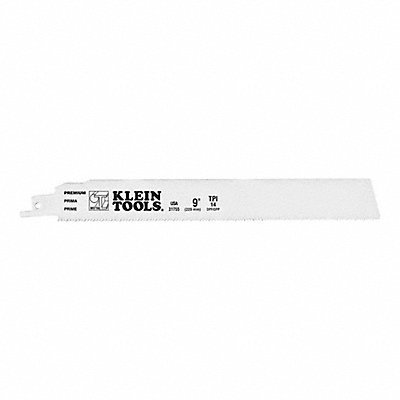 KLEIN TOOLS 31755 Recip. Saw Blades 9 14 TPI- PK5