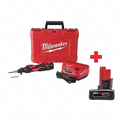 MILWAUKEE 24882100000000 MILWAUKEE M12 7pc Crdles Solder Iron Kit