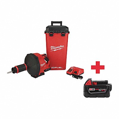 MILWAUKEE 2772A2148111850 Drain Gun Kit 18.0V 50 ft Max Run