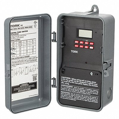 TORK DGS100A Electronic Timer Brown Plastic